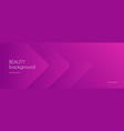 abstract long banner minimal magenta vector image