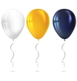 inflatable air flying balloon isolated on white vector image