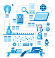 application process vector image