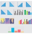 infographic elements business diagrams vector image