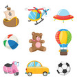 kids toys vector image vector image
