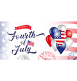 fourth july independence day usa vector image