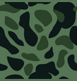 camouflage pattern background seamless classic vector image vector image