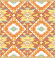 tribal print aztec navajo seamless pattern vector image