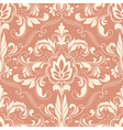 vintage damask seamless pattern element vector image
