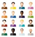 man icons vector image