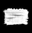 white strokes paint vector image