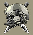 military vector image