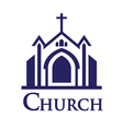 church logo vector image