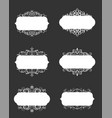 old style label vector image