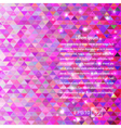 abstract purple background elements triangle vector image