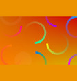 neon circle gradient pattern background vector image vector image