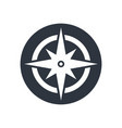 compass rose vector image