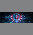 technological abstract background on the topic vector image
