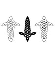 celtic national ornament vector image