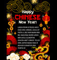 chinese new year banner and spring festival card vector image