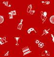 seamless party background texture vector image vector image