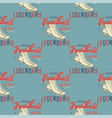 retro american footnall pattern college rugby vector image