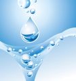 water vector image vector image