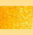 yellow golden foil background decorative elegant vector image vector image
