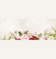 abstract background design with colorful rose vector image vector image