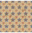 american vintage seamless pattern vector image