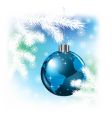 christmas background vector image