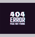 Error message glitch system failure Royalty Free Vector