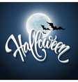happy halloween message design background vector image vector image