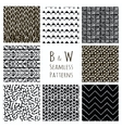 abstract hand drawn seamless background patterns vector image