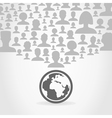planet the person vector image vector image