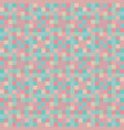 pastel pixel design mosaic seamless pattern vector image