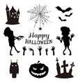 happy halloween banner vector image