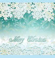 emerald festive vector image vector image