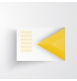abstract triangles template object web vector image vector image