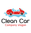 clean car design vector image