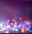 creative bokeh abstract trendy texture vector image
