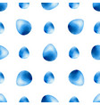 easter seamless pattern with blue eggs vector image vector image