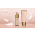 foundation with full coverage and weightless vector image