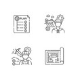 professional for engineer project pixel perfect vector image