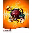 for a musical theme vector image vector image