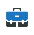 briefcase icon vector image vector image