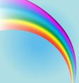 rainbow background vector image vector image