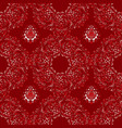 seamless floral pattern vector image vector image