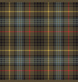 stewart hunting weathered tartan plaid pattern vector image vector image