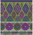 seamless pattern for tribal design ethnic vector image