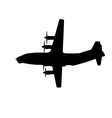 warplane vector image