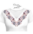 design for collar shirts shirts blouses vector image vector image