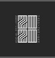 logo 2020 monogram number and text merry vector image vector image