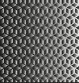 abstract geometric background with cubes vector image